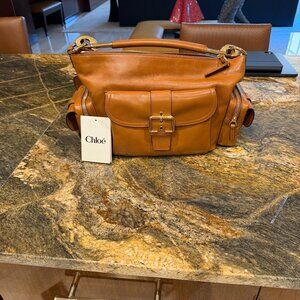 Chloé Clay Brown Camera Bag